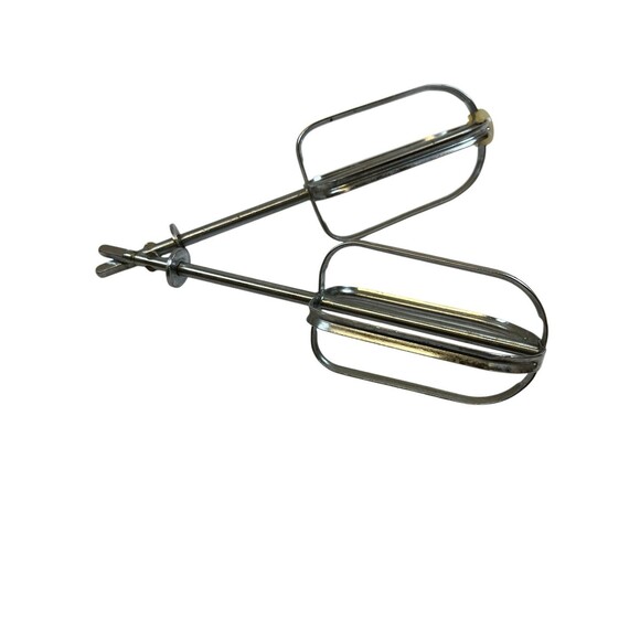 Vintage Sunbeam Chrome Mixer Beaters Replacement Parts For Stand Mixer Small - Picture 1 of 7